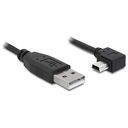 DELOCK USB 2.0 Cable, 2.0m, Black (82682)