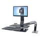 ERGOTRON WorkFit-A, Single SD with Worksurface+ (24-317-026)