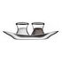 WMF Wagenfeld Salt-/Pepper Dredger Set, 3-piece (06.6007.9990)