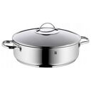 WMF Serve Braising Pan With Glass Lid High, 28 cm (07.6140.6380)
