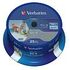 VERBATIM BD-R 25GB/6x, 25 pieces (43811)