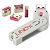 LINDY USB Port Lock with Key, 4 Part, Red (40450)