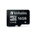 VERBATIM microSDHC Card, Class 10, 16GB (44010)