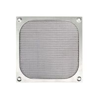 COOLTEK Fan grill aluminium with Filter, 140x140mm (200600148)
