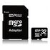 SILICON POWER microSDHC Card, Class 10, 32GB (SP032GBSTH010V10)