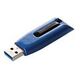VERBATIM Store'n'Go V3 Max USB Stick, 128GB, Blue (49808)