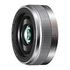 PANASONIC Lumix G 20mm F/1.7 II Asph., Silber (H-H020AE-S)