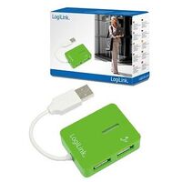 LOGILINK USB 2.0 Smile HUB 4-Port, Grün (UA0138)
