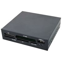 LOGILINK 3.5" USB 2.0 Card Reader "All-in-One", Black (CR0012)
