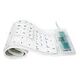 LOGILINK Tastatur Flexibel & Wasserfest, Weiss (ID0018)