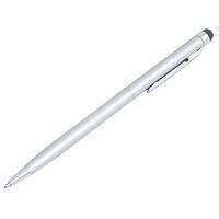 LOGILINK Touch Pen with integrated Ballpen, Silver (AA0041)