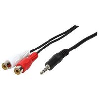 LOGILINK Stereo Audio Cable, 0,20m (CA1047)