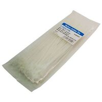 LOGILINK Cable Fixer Set, 200mm, 100 Pieces, White (KAB0003)