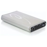 DELOCK USB 3.0 Extern-Casing, Silver (42478)