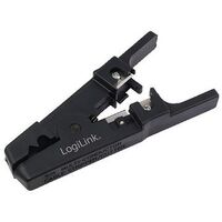 LOGILINK Stripper with Cable Cutter, Plastic (WZ0005)