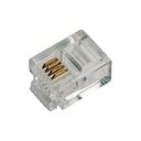 LOGILINK RJ11 Modular Plug, Unshielded, 100 Pieces (MP0018)