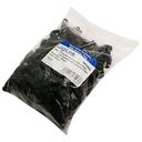 LOGILINK Modular Protective Rubber Sleeve, 100 Pieces, Black (MP0006)