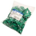 LOGILINK Modular Protective Rubber Sleeve, 100 Pieces, Green (MP0007)