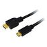 LOGILINK Kabel HDMI High Speed mit Ethernet, 1.5m (CH0022)