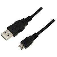 LOGILINK USB 2.0 Kabel, 5.0m, Schwarz (CU0060)