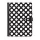 GRIFFIN Back Bay Folio Case, Black Polka Dots (GB37899)