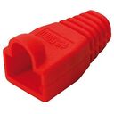 LOGILINK Modular Protective Rubber Sleeve, 100 Pieces, Red (MP0010)
