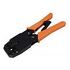 LOGILINK Crimp Tongs Universal, Cable Cutter, Stripper, Black/Orange (WZ0003)