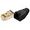 LOGILINK Modular Plug CAT5e with Protective Rubber Sleeve, 100 Pieces, Black (MP0012)