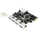 LOGILINK PCI Express Interface Card, 4x USB 3.0 (PC0057)