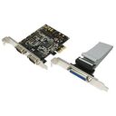 LOGILINK PCI Express Interface Card, 1x Parallel + 2x Seriell (PC0033)