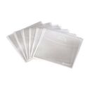 HAMA CD- DVD Sleeve, 75-Part, Transparent (11716)