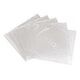HAMA CD-Leerhüllen, Slim-Case, 10er Pack, Transparent (51164)
