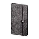 HAMA CD- DVD- Blu-ray Tasche "Felt" 48, Grau (95676)