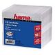 HAMA CD-Leerhüllen, Slim-Pack 4, 10er Pack, Transparent (51273)