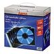 HAMA CD-Leerhüllen, Slim-Case, 100er Pack, Transparent/Schwarz (51270)