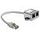 DELOCK RJ-45 Port Doubler (65177)