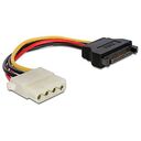 DELOCK SATA auf Molex Adapter, 120mm (60115)