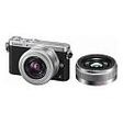 PANASONIC Lumix DMC-GM1W Kit, 12-32mm + Pancake 20mm, Silber