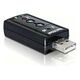 DELOCK USB Sound Adapter 7.1 (61645)