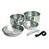 CAMPINGAZ Trekking Dinnerware Set, Aluminum (5-piece)