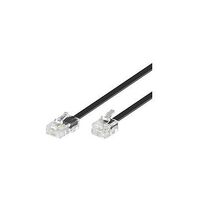 MICROCONNECT RJ11-RJ45 5m (MPK455S) Schwarz