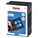 HAMA DVD-Standard Sleeve, 5-Part, Black (51297)