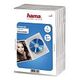 HAMA DVD-Standard Leerhüllen, 5er Pack, Transparent (83895)
