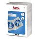 HAMA DVD-Doppel Standard Leerhüllen, 5er Pack, Transparent (83894)