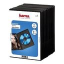 HAMA DVD-Standard Sleeve, 10-Part, Black (51276)