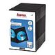 HAMA DVD-Doppel Leerhüllen, Slim-Case, 25er Pack, Schwarz (51185)
