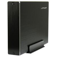 LC-POWER USB 3.0 Enclosure, Black (LC-35U3-Becrux)