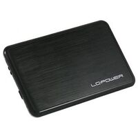 LC-POWER USB 2.0 Enclosure, Black / Alu (LC-PRO-25BUB)