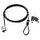 HP UltraSlim Keyed Cable Lock (H4D73AA)