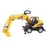 BRUDER CAT Wheel Excavator (02445)